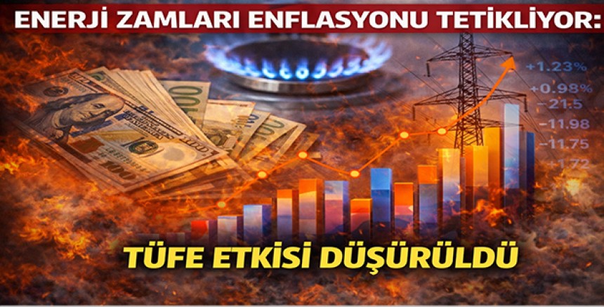 Enerji Zamları Enflasyonu Tetikliyor: TÜFE Etkisi Düşürüldü