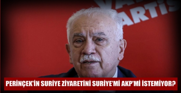 Perinçek’in Suriye ziyaretini Suriye’mi AKP’mi istemiyor?