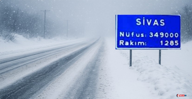 Malatya–Sivas Karayolu Yoğun Kar Yağışı ve Tipi Nedeniyle Ulaşıma Kapatıldı