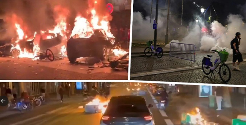 PSG’nin Şampiyonlar Ligi Zaferi Sonrası Paris'te Şiddetli Olaylar: 294 Gözaltı