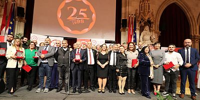 Avusturya ABF, Kuruluşunun 25. Yılını Viyana'nın En Görkemli Tarihi Salonunda Büyük Coşkuyla Kutladı 