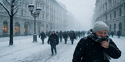 Avusturya’ya “Kar Duvarı” Geliyor – Üç Eyalette Kırmızı Uyarı, Viyana ve Aşağı Avusturya’da Buzlanma Tehlikesi