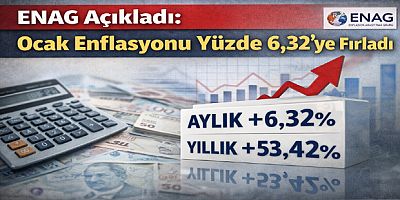 ENAG Açıkladı: Ocak Enflasyonu Yüzde 6,32’ye Fırladı
