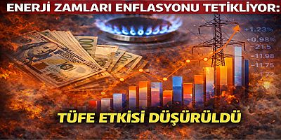 Enerji Zamları Enflasyonu Tetikliyor: TÜFE Etkisi Düşürüldü