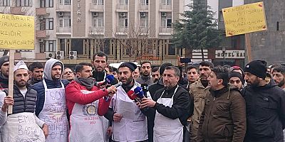 Fırın işçileri Diyarbakır’da meydanlara indi 