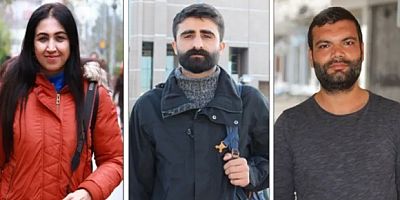 Gazeteciler Esra Solin Dal, Mehmet Aslan ve Erdoğan Alayumat Tahliye Edildi