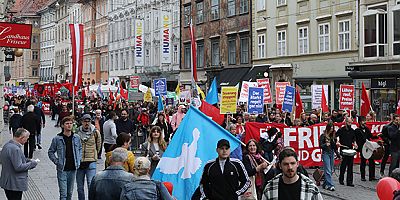 Graz’da 1 Mayıs Kutlaması: KPÖ Silahsızlanma ve Sosyal Adalet İçin Çağrı Yaptı