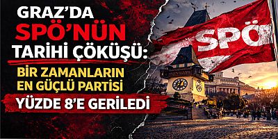 Graz’da SPÖ’nün Tarihi Çöküşü: Bir Zamanların En Güçlü Partisi Yüzde 8’e Geriledi