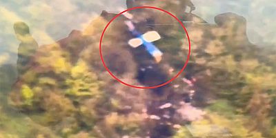 İran'da Düşen Helikopterin Enkazına Ulaşıldı 