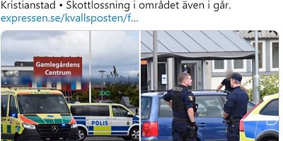 İsveç'te silahlı saldırı: çok sayıda yaralı olduğu söyleniyor