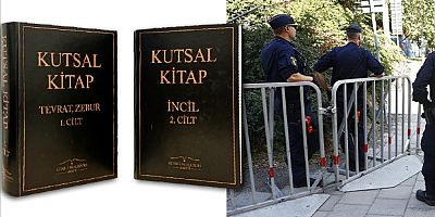 İsveç'te Tevrat ve İncil yakıldı