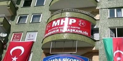 Kapatılan MHP Diyarbakır il örgütüne operasyon