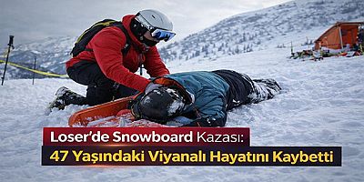 Loser’de Snowboard Kazası: 47 Yaşındaki Viyanalı Hayatını Kaybetti