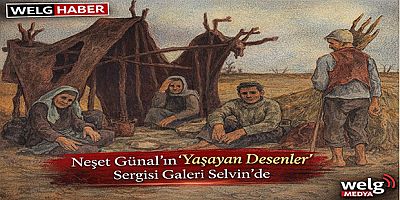 Neşet Günal’ın “Yaşayan Desenler” Sergisi Galeri Selvin’de