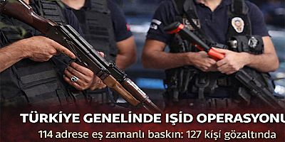 Türkiye Genelinde IŞİD’e Büyük Darbe: 114 Adrese Baskın, 127 Gözaltı – Operasyonlar Yalova’daki Şehitlerle Bağlantılı