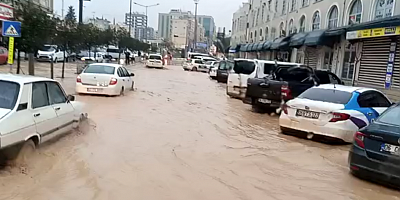 Urfa’yı önce deprem sonra sel felaketi vurdu (VİDEO)
