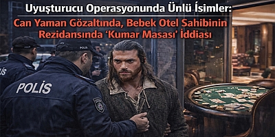 Uyuşturucu Operasyonunda Ünlü İsimler: Can Yaman Gözaltında, Bebek Otel Sahibinin Rezidansında “Kumar Masası” İddiası