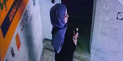 YSP Adana il binasına yanıcı madde bırakan kadın yakalandı